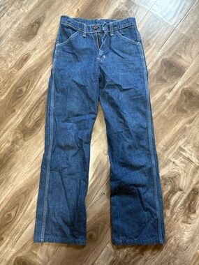 High waisted loose vintage denim